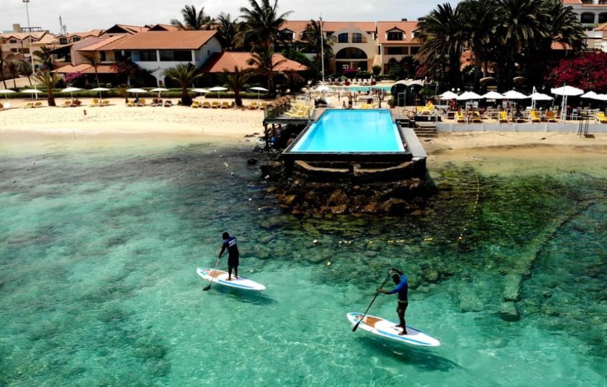 Sal island: Santa Maria: stand-up paddle tour