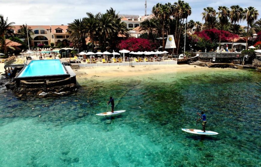 Sal island: Santa Maria: stand-up paddle tour