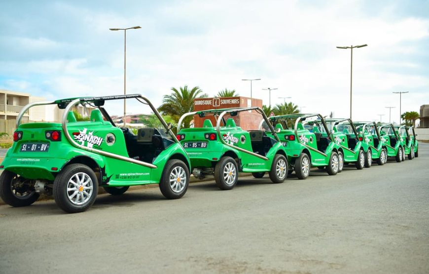 Sal island: Electric spinach car hire for half day