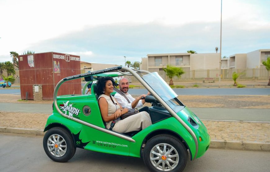 Sal island: Electric spinach car hire for half day