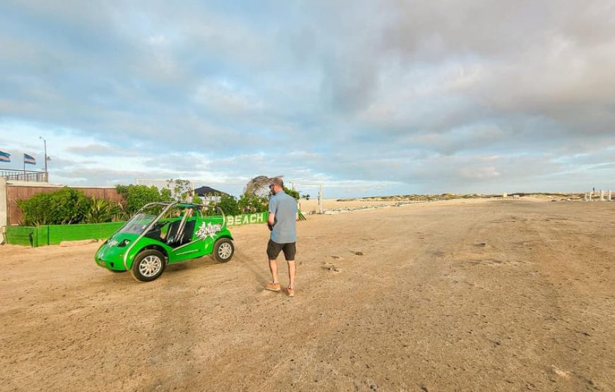 Sal island: Electric spinach car hire for half day