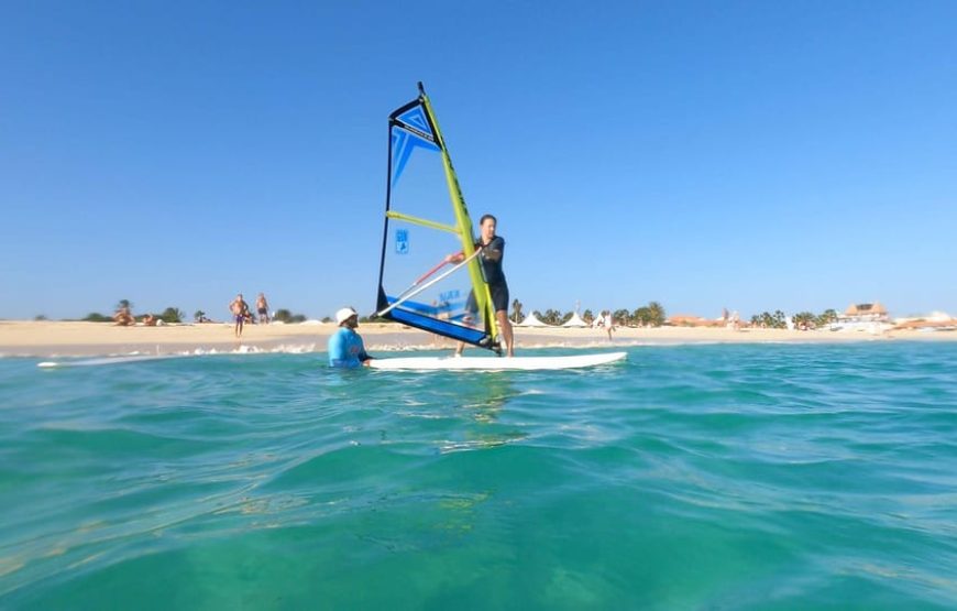 Sal island: Windsurfing lessons