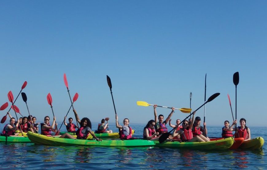 Sal island: kayak tour with snorkeling