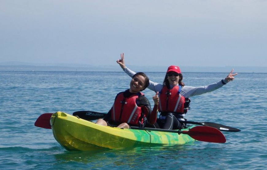 Sal island: kayak tour with snorkeling