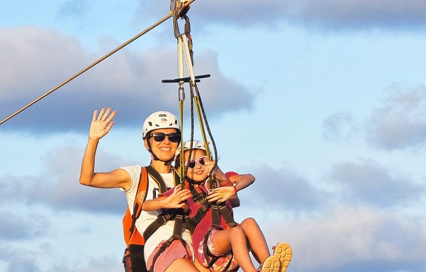 Sal island: Zip-lining experience