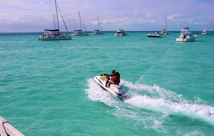 Sal island: jetski tour of Santa Maria bay