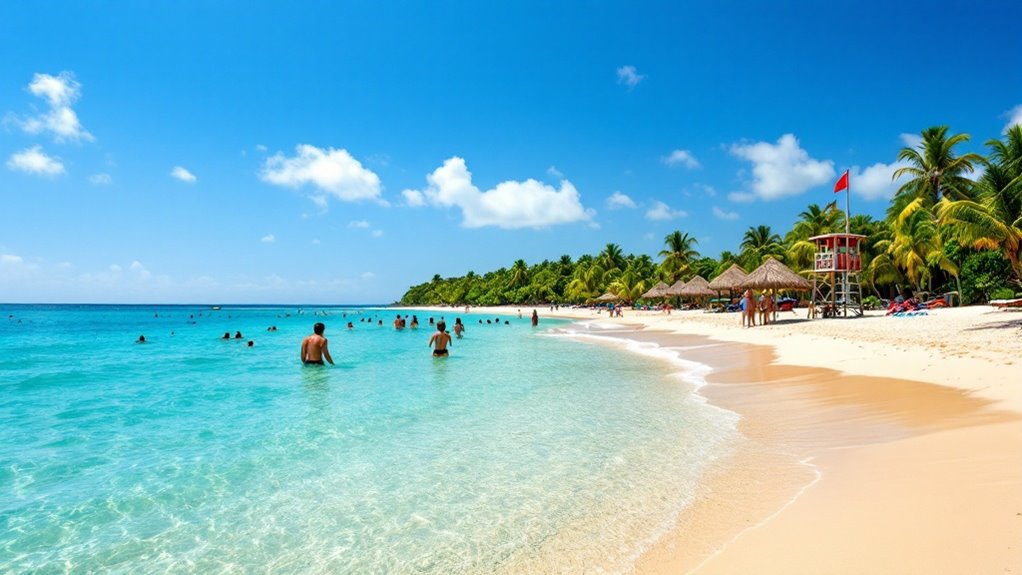 swimming in cape verde s sea